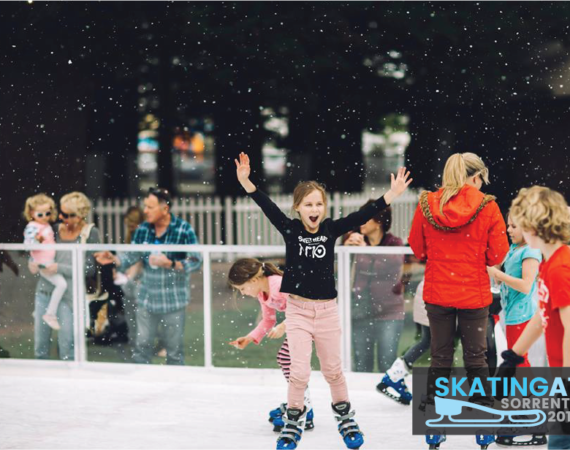 Skating at Sorrento