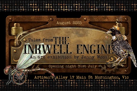 'Tales from the Inkwell Engine' Exhibition Opening Night